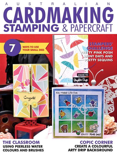 Australian Cardmaking Stamping Papercraft Vol No Digital