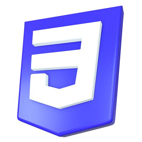 3d Css Icon Design 12697301 Png