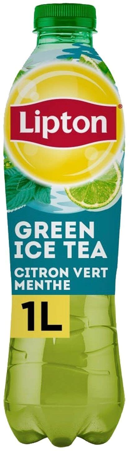 Lipton Green Ice Tea Saveur Citron Vert Menthe L Ml