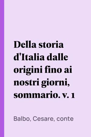 Pdf Della Storia D Italia Dalle Origini Fino Ai Nostri Giorni