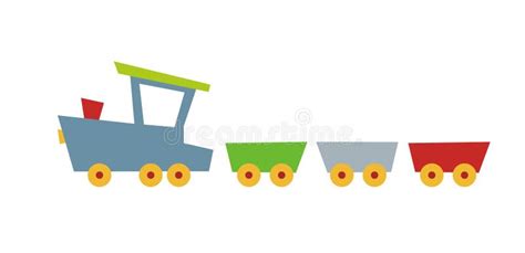 Toy Train Stock Vector Illustration Of Communication 22574106