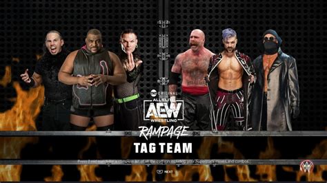 Aew Rampage Keith Lee And The Hardys Vs Kip Sabian The Butcher And The