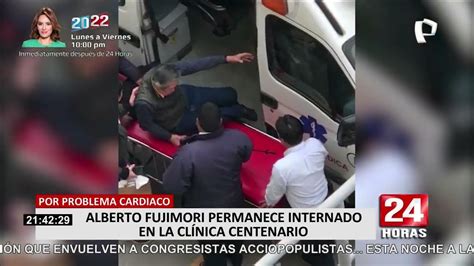 Alberto Fujimori Es Trasladado De Emergencia Al Hospital De Ate Vitarte