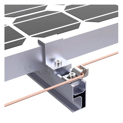 Economical Solar Panel Ground Mount Brackets Solar Earthing Lug