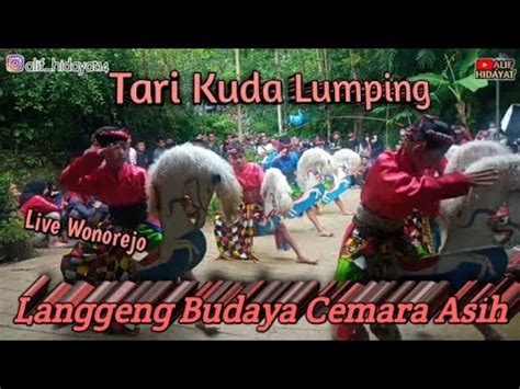 Tari Kuda Lumping Ebeg Langgeng Budaya Cemara Asih Wonorejo