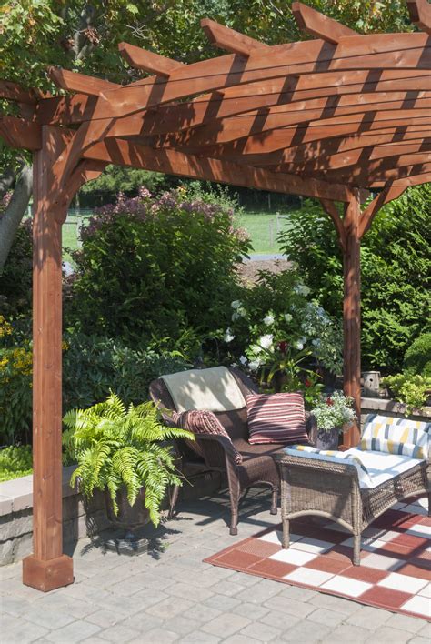 10x12 Wood Pergola Kit For Sale Yardcraft Diy Pergola Kit In Canyon