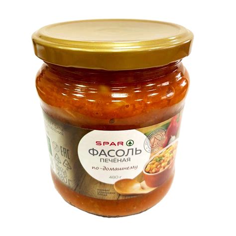 Купить фасоль spar печеная по-домашнему 480г с доставкой на дом в ...