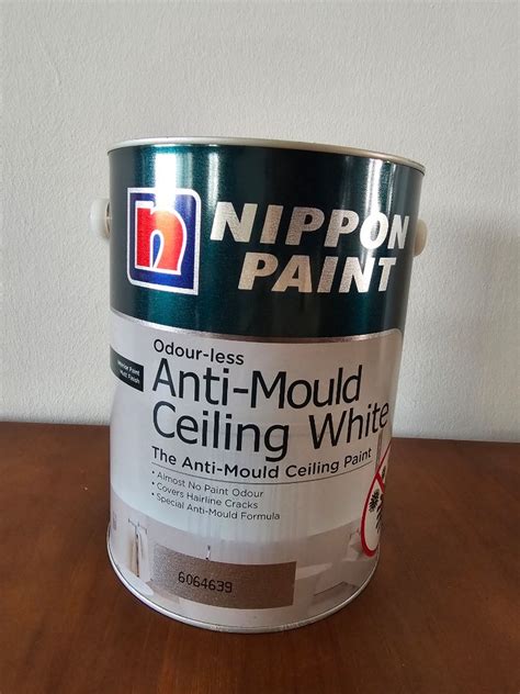 Nippon Paint Odourless Anti Mould Ceiling White L Furniture Home