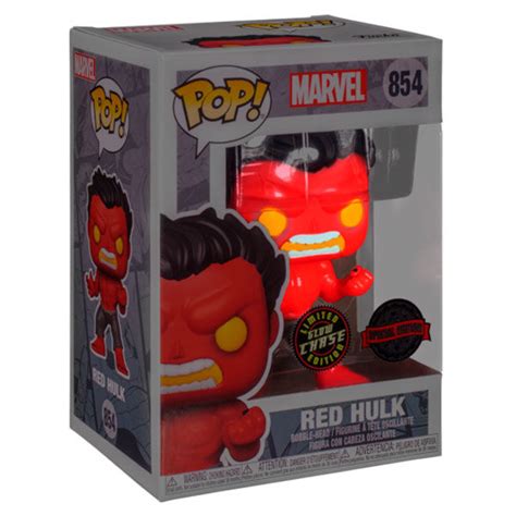 Funko Pop Marvel RED HULK 854 Special Edition CHASE GLOW Shop