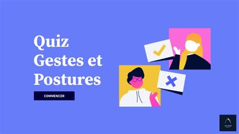 Quiz Gestes Et Postures