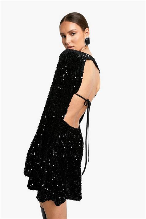 Velvet Dresses Black Velvet Dresses Boohoo Uk