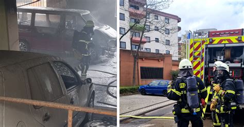 Trier Fahrzeuge Brennen In Tiefgarage Aus War Es Brandstiftung