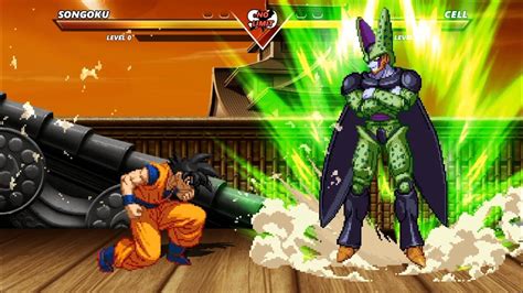 GOKU Vs PERFECT CELL High Level Insane Fight YouTube