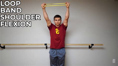 Loop Band Shoulder Flexion Youtube