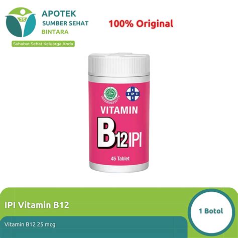 Jual Ipi Vitamin A B B B Komplek C D E Zinc Botol Shopee Indonesia