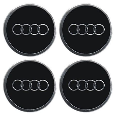 AUDI WHEEL CENTRE STICKER BADGE LOGO ALLOYS WHEEL CAP STICKER WHEEL