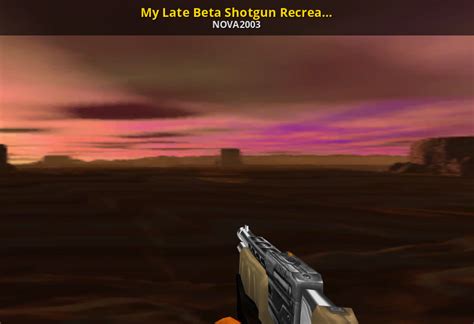 My Late Beta Shotgun Recreation [half Life] [mods]