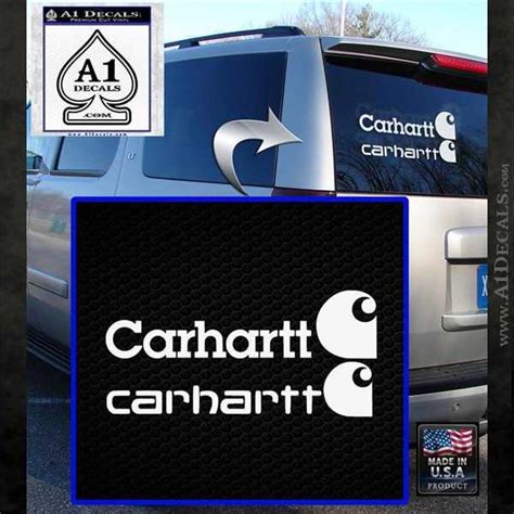 Carhartt Decal Sticker 2pk A1 Decals