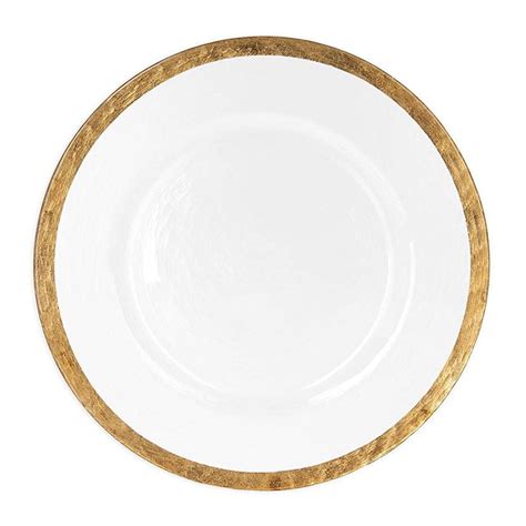 Bronte Gold Rimmed Charger Plate Duchess Butler