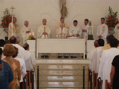 Paróquia Nossa Senhora de Fátima Lavras MG Missa em Ação de Graças