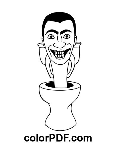 Emoji Skibidi Toilettes Coloriages Et Livres En PDF