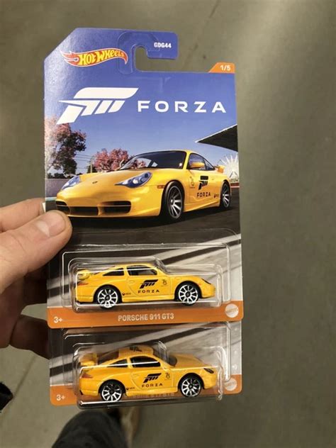 HOT WHEELS Forza Porsche GT AMBER YELLOW PicClick CA