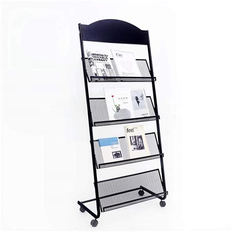 Yinghao Floor Standing Magazine Rack Layer Iron India Ubuy