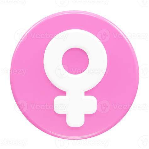 Female Icon 3d Rendering Element 28342470 Png