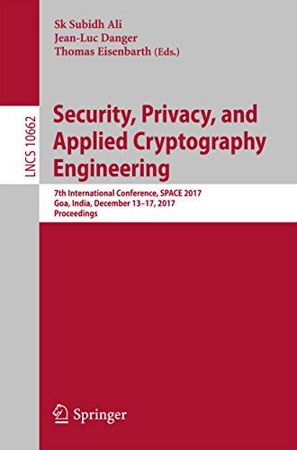 Jp Security Privacy And Applied Cryptography Engineering