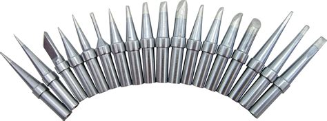 18 Pieces WELLER Replacement Soldering Tips For WES51 WESD51 PES51 50