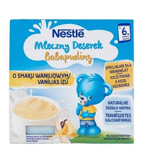 Nestle Mleczny Deserek O Smaku Waniliowym Po Miesi Cu X G