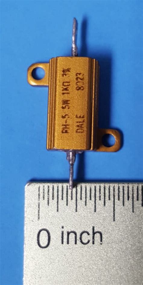 Wire Wound RESISTOR RH 5 DALE 5W 1K Ohm 3 EBay