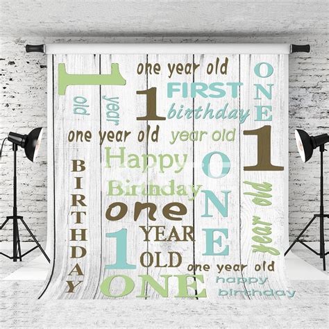 Hellodecor X Ft Photography Backdrop For Baby St Birthday Party Photo