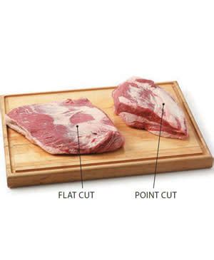 Corned Beef Brisket Point Cut Vs Flat - Beef Poster