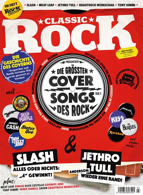 Classic Rock Nr 107 Die Größten Cover Songs Des Rock Mrz 2022 Inkl Cd