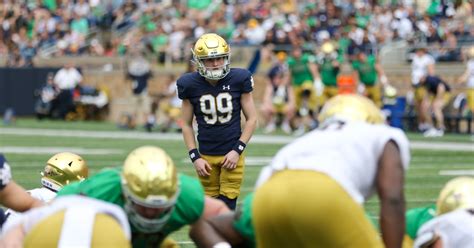 99 days until Notre Dame football: The Blake Grupe succession plan