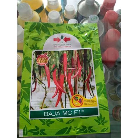 Jual Benih Cabe Baja Mc F Gram Shopee Indonesia