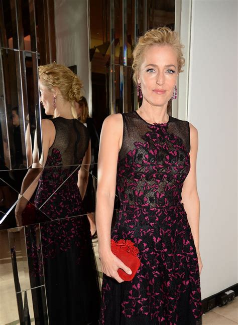 Sexy Beautiful Babes: Gillian Anderson – Harper’s Bazaar Women of the