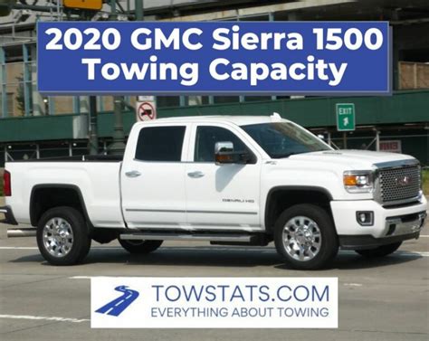 2020 Gmc Sierra 1500 Towing Capacity