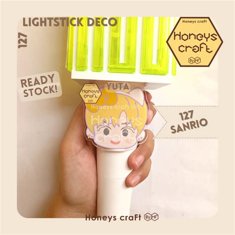 Honeys Craft อปกรณ เสรม Lightstick NCT 127 Sanrio Acrylic Deco KPOP