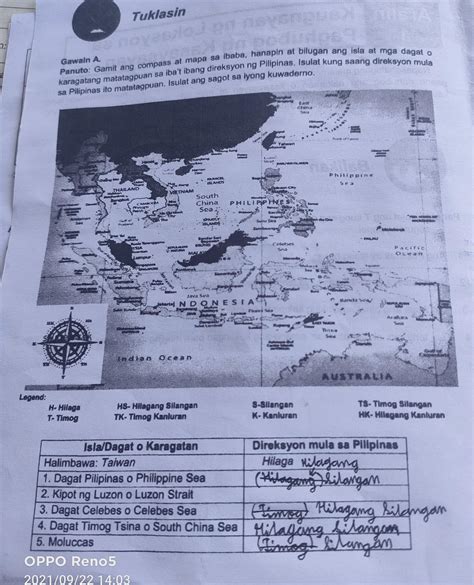 Saan Matatagpuan Ang Kipot Ng Luzon Hilaga Timog Hilagang Silangan