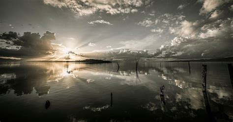 Sunlight Landscape Sunset Sea Italy Night Lake Nature