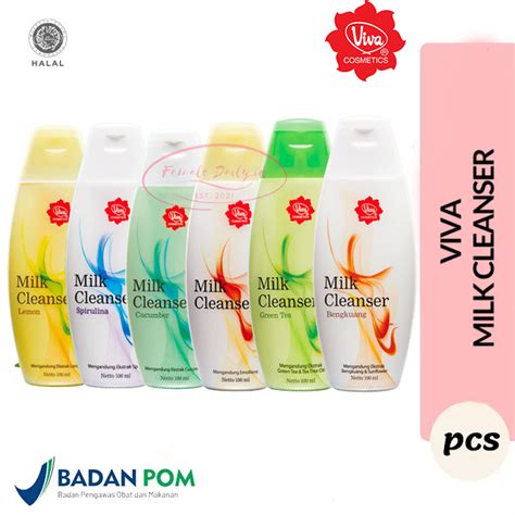 Jual Viva Milk Cleanser Ml Susu Pembersih Viva Original Bpom