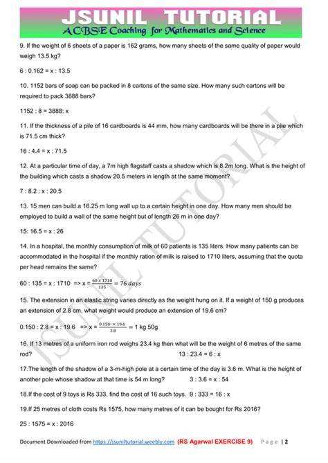 grade 4 unitary method math practice questions tests worksheets - 68 ...