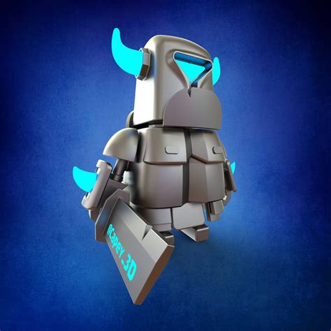 Art Mini Pekka 3d Model Hd Fanart Rclashroyale