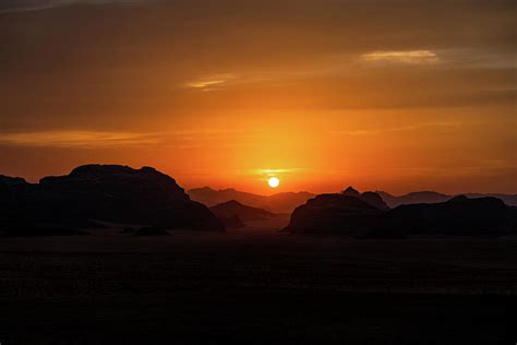 Jordan Desert Sunset Photograph by Sander Spreeuwenberg - Pixels