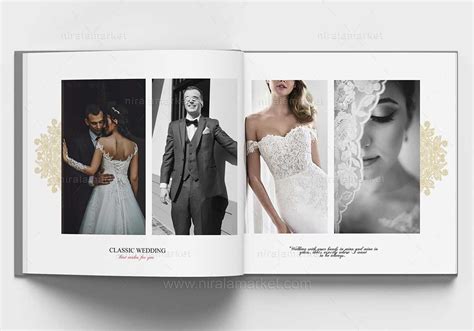 پی اس دی فایل لایه باز Wedding Photo Album Layout Wedding Album