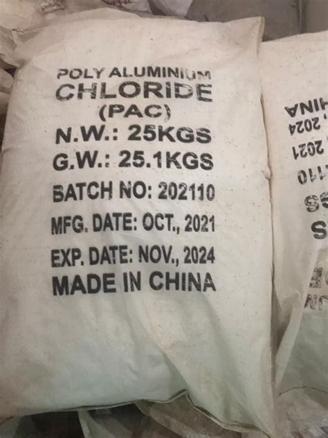 Poly Aluminium Chloride Madus Great Chemical Co