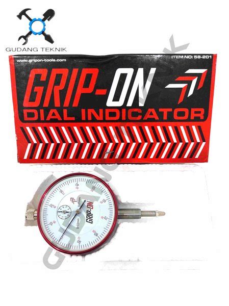 Jual Dial Indikator Jarum GRIP ON 58 201 Dial Indicator Gauge Alat