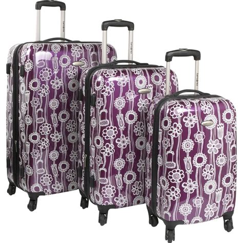 Floral Luggage Oh So Girly